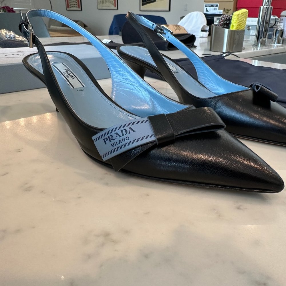 Prada - Calzature Donna - Capretto Near Mint - 36.5 - Picture 4 of 5